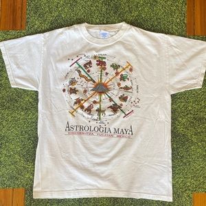 Astrologia Maya T-Shirt From Mexico